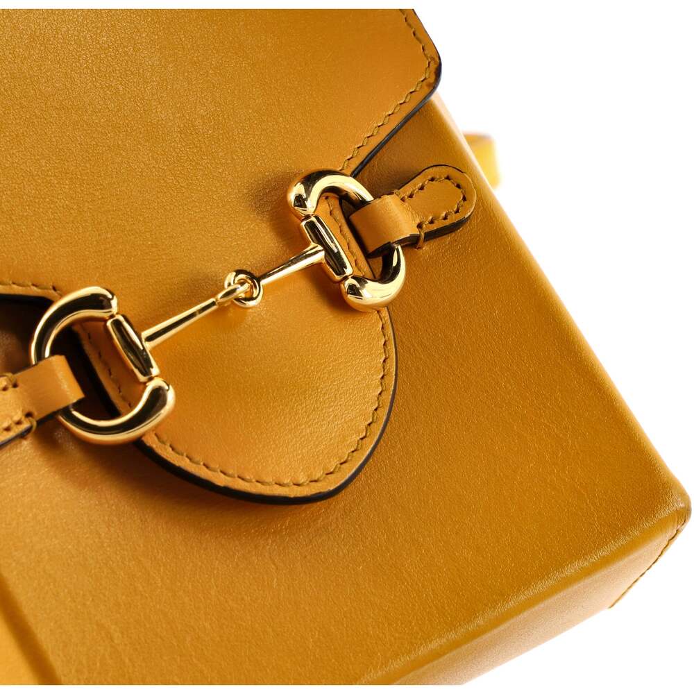 Gucci Horsebit Crossbody Bag Leather #198997G92B - Picture 7 of 9